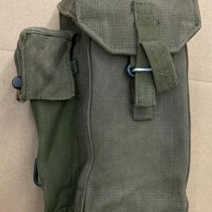 Vintage British P58 Web Equipment Right Side Ammunition Pouch Sale Cheap Online