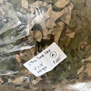 Vintage US Military 225 sq/ft 3 Tone Camo Netting How Much Online