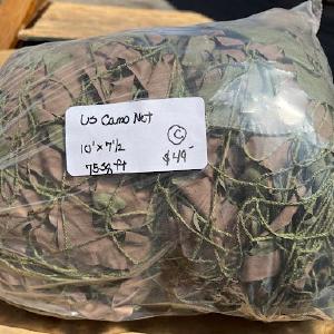 Vintage US Military 75 sq/ft "Leaf" Camo Netting 100% Authentic Cheap Online