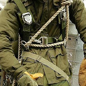 Vintage US Military Full Body Rappelling Harness Free Shipping Best Pices
