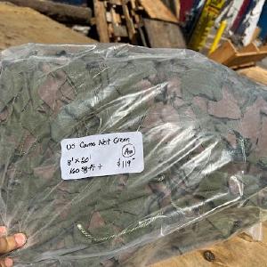 Vintage US Military 160 sq/ft Camo Netting 100% Authentic For Sale