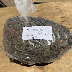Vintage US Military 100 sq/ft "Fish Net" Camo Netting Eastbay Cheap Online