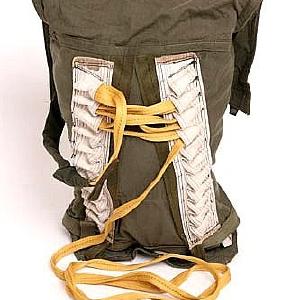 Vintage US Military Parachute Deployment Bag with Static Line Buy Online Cheap Pice