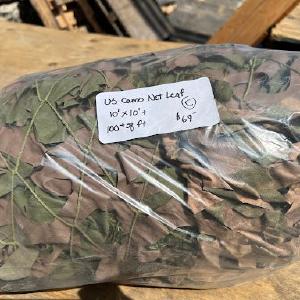 Vintage US Military 100 sq/ft "Leaf" Camo Netting Outlet Best Place