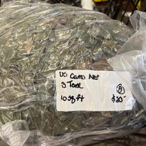 Vintage US Military 10 sq/ft 3 Tone Camo Netting Cheap Best Place