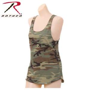 Womens Camo Racerback Tank Top Free Shipping Shop Offer