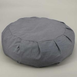 Striped Zafu Cushion  Grey and White Sale Pick A Best