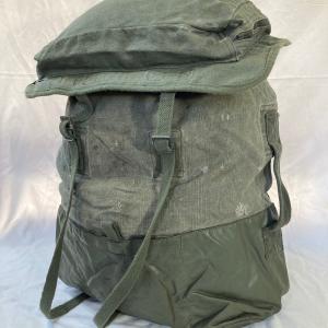 French Military Green Canvas Rucksack Cheap Perfect