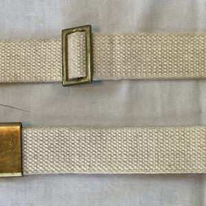 Danish Issued White M/50 M1 Garand Rifle Sling Cheap Sale Footlocker Finishline