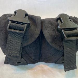 Black Double Frag MOLLE Grenade Pouch Cheap Sale Latest Collections