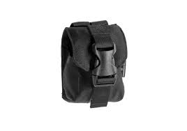 Black Single Frag MOLLE Grenade Pouch Shop Offer For Sale