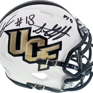 SHAQUEM & SHAQUILL GRIFFIN AUTOGRAPHED UCF SPEED MINI HELMET MCS HOLO 134377 Buy Cheap Big Sale