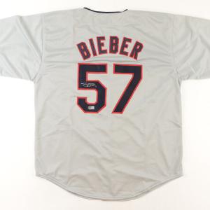 SHANE BIEBER SIGNED JERSEY #57 CLEVELAND INDIANS GUARDIANS JERSEY BECKETT AUTO Browse Cheap Online