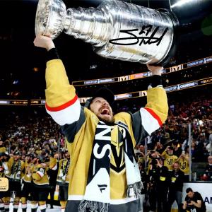 Shea Theodore Autographed Stanley Cup Vegas Golden Knights 8x10 Photo COA IGM Buy Cheap Huge Surprise