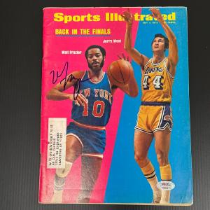 Walt Frazier Signed SI Magazine PSA/DNA New York Knicks Autographed Websites For Sale
