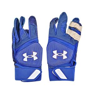 Oswaldo Cabrera Venezuelan Professional Baseball League Game Used Blue Pair of Under Armour Batting Gloves (Oswaldo Cabrera LOA) Hot Sale Cheap Pice