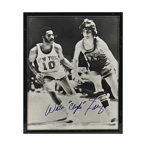 Walt Frazier New York Knicks Autographed Signed Framed 11x14 Photo (JSA COA #AY64914) Release Dates Cheap Online