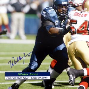 WALTER JONES AUTOGRAPHED 16X20 PHOTO SEATTLE SEAHAWKS MCS HOLO STOCK #72811 Outlet 2025