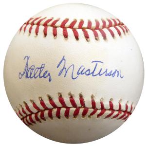Walter Masterson Autographed Signed AL Baseball Red Sox, Tigers Beckett F27017 Buy Cheap 2025
