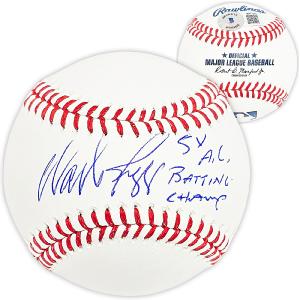 WADE BOGGS AUTOGRAPHED MLB BASEBALL RED SOX 5X AL BATTING CHAMP BECKETT 215040 New Styles Cheap Pice