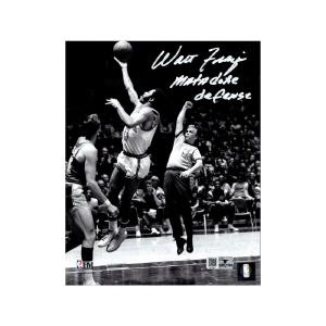 Walt Frazier New York Knicks Autographed and Inscribed "Matadore Defense" 8x10 B/W Layup Photo (Top Tier Auth) Wide Range Of Online