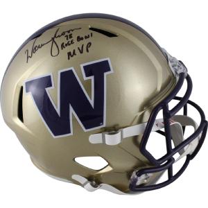 Warren Moon Autographed Washington Huskies F/S Helmet 78 Rose Bowl MVP BAS 49307 Tumblr Cheap Pice