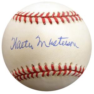 Walter Masterson Autographed Signed AL Baseball Red Sox, Tigers Beckett F27020 Choice Online