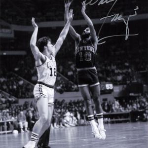 Walt Frazier signed 8x10 photo PSA/DNA New York Knicks Auto Supply Online