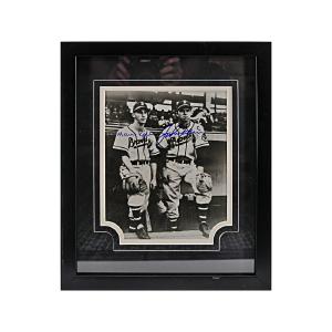 Warren Spahn & Johnny Sain Boston Braves Dual Signed 8x10 Framed Photo (JSA COA) Find Great Online