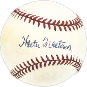 Walter Masterson Autographed AL Baseball Red Sox, Tigers Beckett QR #BM25908 Sale View