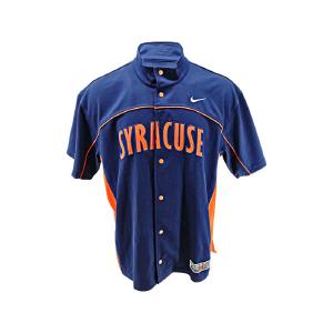 Syracuse University Orange Basketball Navy Vintage Nike Elite Shooting Shirt Warm Up (size XL) For Nice For Sale