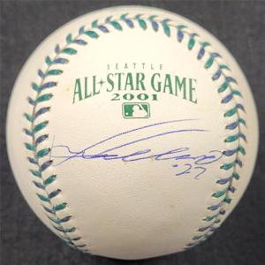 Vladimir Guerrero Sr. signed 2001 All Star ASG Baseball autograph Expos MLB Holo High Quality For Sale