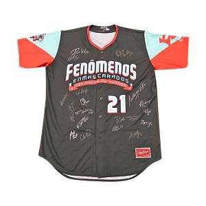 Volpe, Wells, Way Hudson Valley Renegades Team Signed Fenomenos Jersey (JSA LOA #YY81300) Deals Online