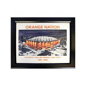 Syracuse University "Orange Nation" Authentic 11x14 Framed Carrier Dome Roof with Artist Embellished Night Time For Sale Cheap Pice From China