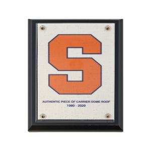 Syracuse University Authentic 5x7 Dome Roof Plaque with "Orange S" Reliable Online