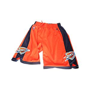 Oklahoma City Thunder Authentic Swingman Orange Adidas Shorts (M) Discount Cheap Online