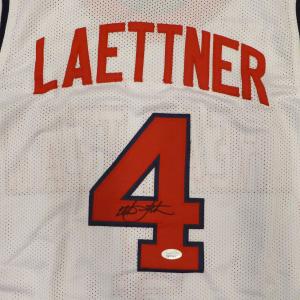 Team USA Christian Laettner Autographed Signed White Jersey JSA #WIT755634 Sale With Credit Card