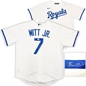 ROYALS BOBBY WITT JR. AUTOGRAPHED WHITE NIKE JERSEY L BECKETT WITNESS 228961 Low Shipping Fee Online