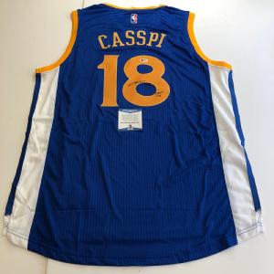 Omri Casspi signed jersey BAS Beckett Golden State Warriors Autographed Choice