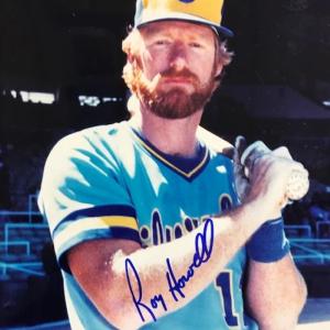 Roy Howell Autographed 8x10 Baseball Photo Outlet New