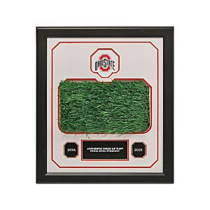 Ohio State Turf and Logo Framed Collage With Piece of Authentic Ohio Stadium Turf Quality From China Cheap