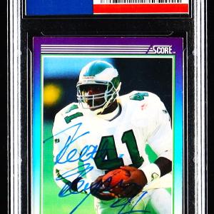 Keith Byars Philadelphia Eagles Signed 1990 Score #159 (Fanatics) Clearance Outlet