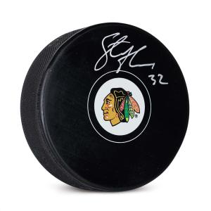 Steve Thomas Autographed Chicago Blackhawks Hockey Puck Fast Delivery For Sale