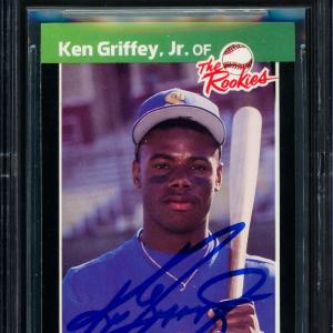 Ken Griffey Jr. 1989 Donruss Rookies RC BGS 9.5 Gem 10 Auto Beckett 14323890 Buy Cheap Pay With Paypal
