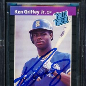 Ken Griffey Jr. 1989 Donruss Rated RC BGS 8.5 Gem 10 Auto Beckett 14727798 For Nice Cheap Price
