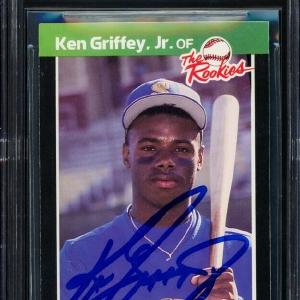 Ken Griffey Jr 1989 Donruss The Rookie's RC BGS 85 Gem 10 Auto Beckett 14727817 Discount For Nice