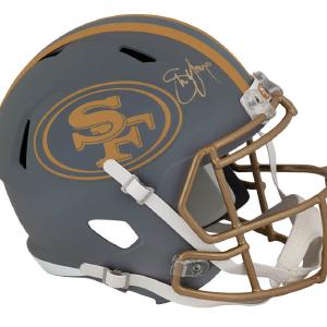 Steve Young Signed SF 49ers SLATE Riddell Full Size Speed Rep Helmet - (SS COA) Pre Order Online