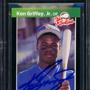 Ken Griffey Jr. 1989 Donruss Rookies RC BGS 9.5 Gem 10 Auto Beckett 14323889 Free Shipping Fast Delivery