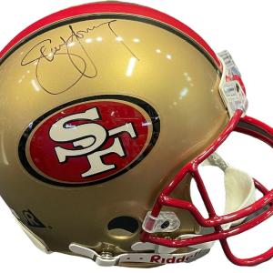 Steve Young Autographed Authentic San Francisco 49ers Helmet (JSA) Classic
