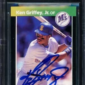 Ken Griffey Jr. 1989 Donruss Baseball's Best RC BGS 9 Gem 10 Auto F Cheap Low Shipping Fee